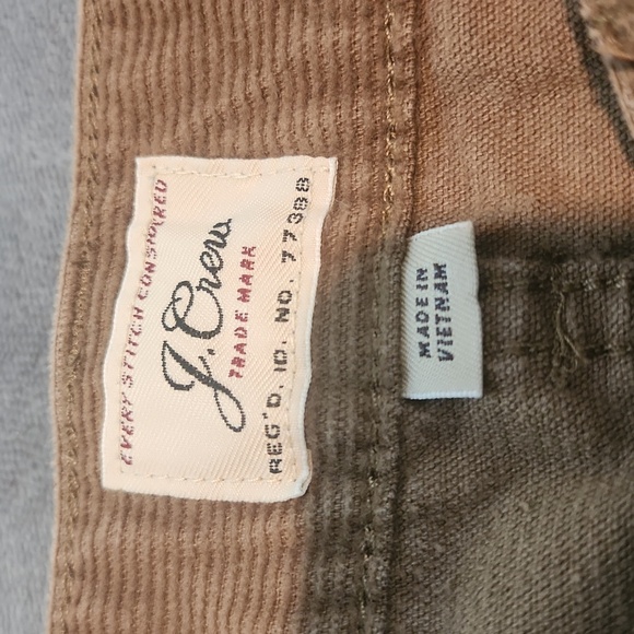 J Crew Men's Tan Corduroy Pants - Picture 4 of 6